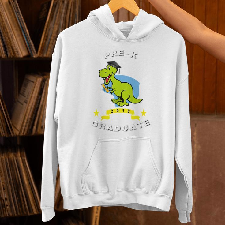 Kids Dinosaur Pre-K Graduation TShirt Kids Preschool Graduation Unisex Hoodie