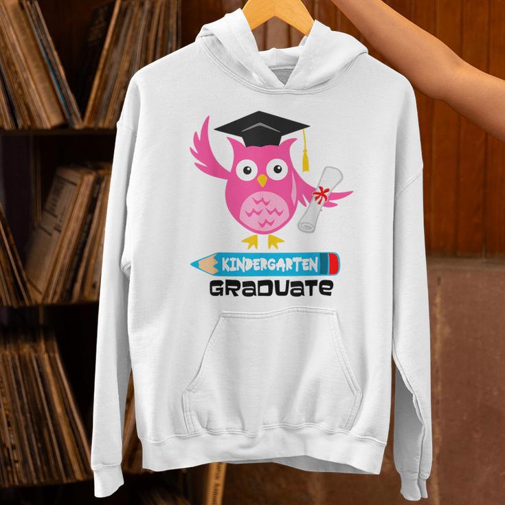 Kindergarten Graduation Tee Shirt Pink Owl T-Shir Unisex Hoodie