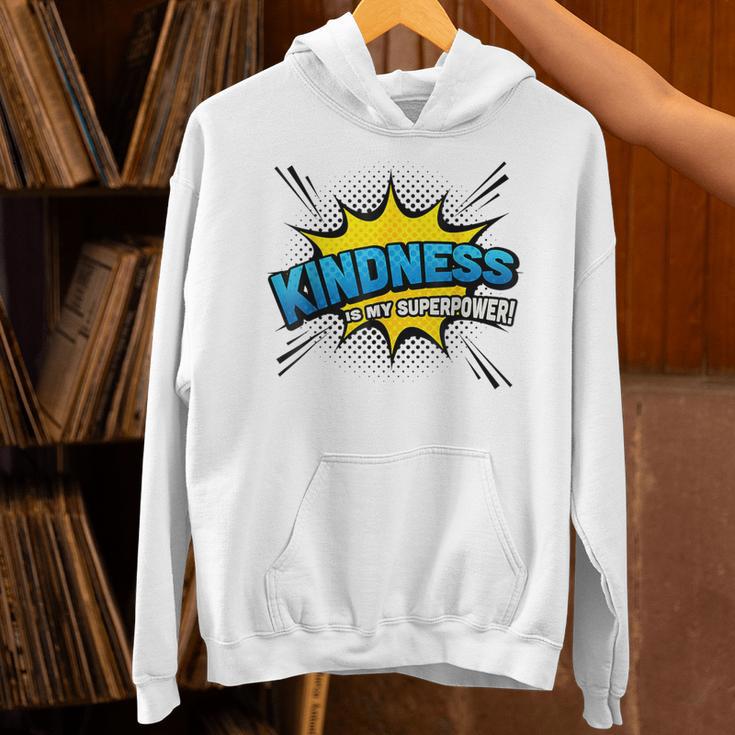 Kindness Is My Superpower Retro Comic Book T-Shirt Unisex Hoodie