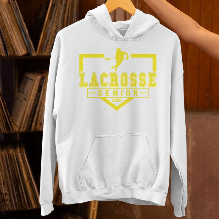 Lacrosse Senior Night Lacrosse Senior 2026 Graduation 20 Unisex Hoodie