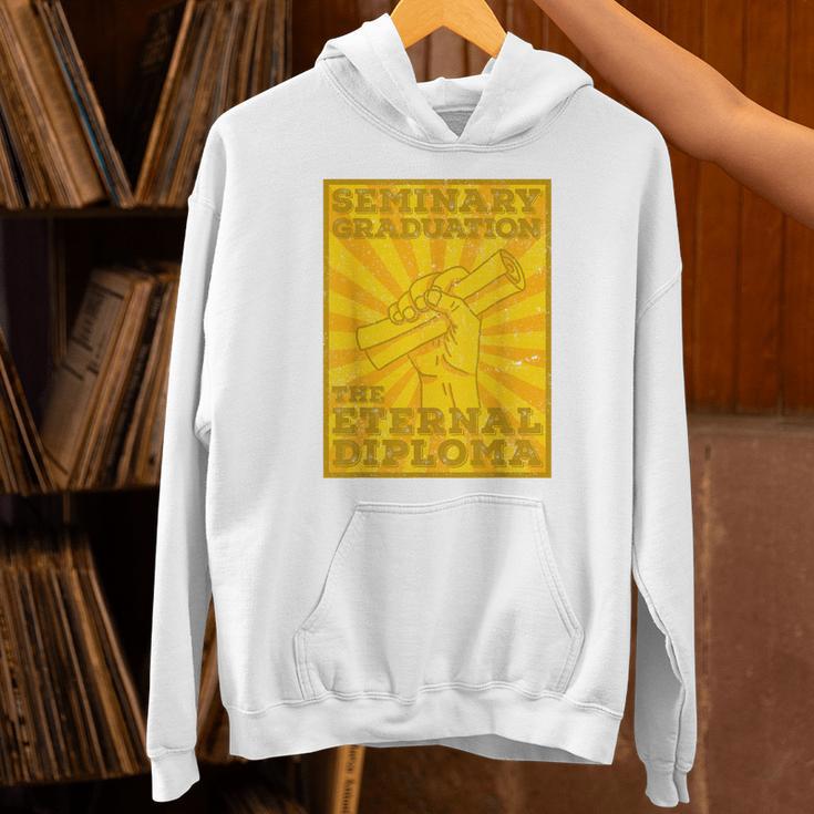 LDS Mormon Seminary Graduation Eternal Diploma Shirt Unisex Hoodie