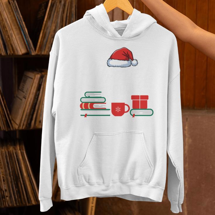 Library Crew Book Lovers Librarian Xmas Holiday Christmas Unisex Hoodie