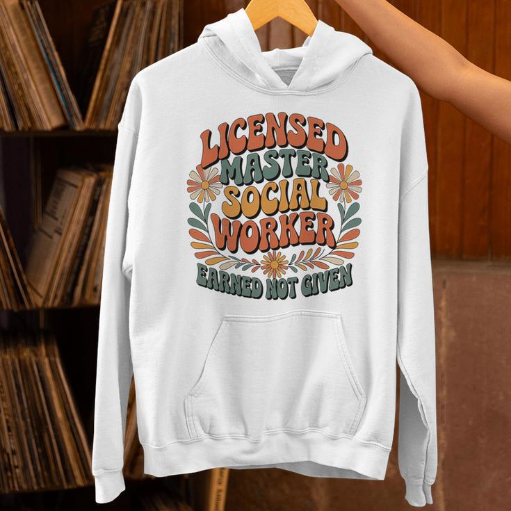 Licensed Social Worker Masters MSW LMSW Graduation 2026 Premium Tri-Blend Unisex Hoodie
