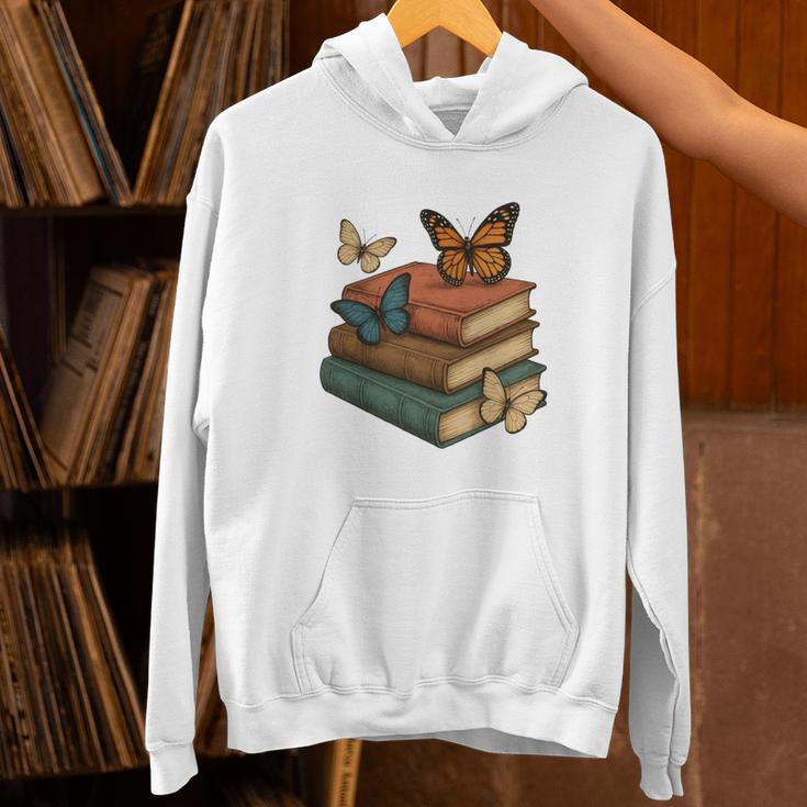 Life Is Better With Butterflies And Books Cute Butterfly Unisex Hoodie Life Is Better With Butterflies And Books Cute Butterfly Unisex Hoodie