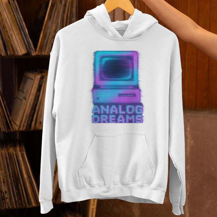 Lofi Reverie Analog Dreams Pixel 90s Desktop VHS Nostalgia Unisex Hoodie