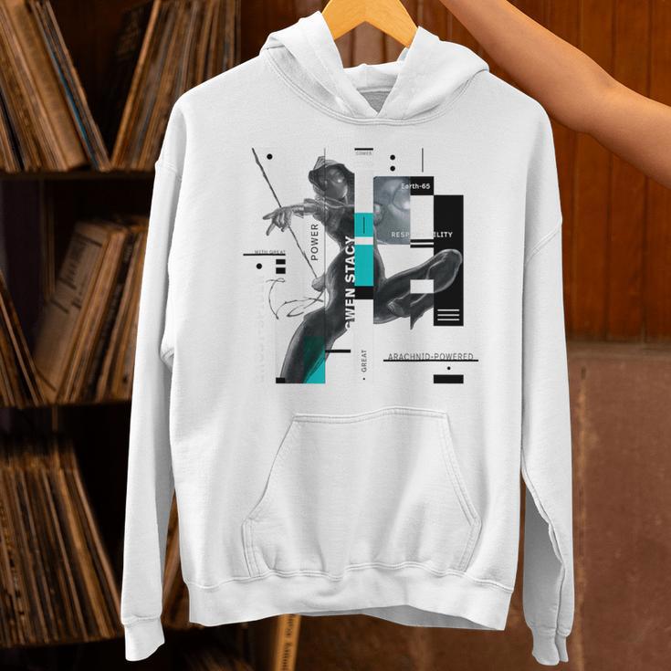 Marvel Spider-Man Gwen Stacy Responsibility Book Covers Unisex Hoodie Marvel Spider-Man Gwen Stacy Responsibility Book Covers Unisex Hoodie