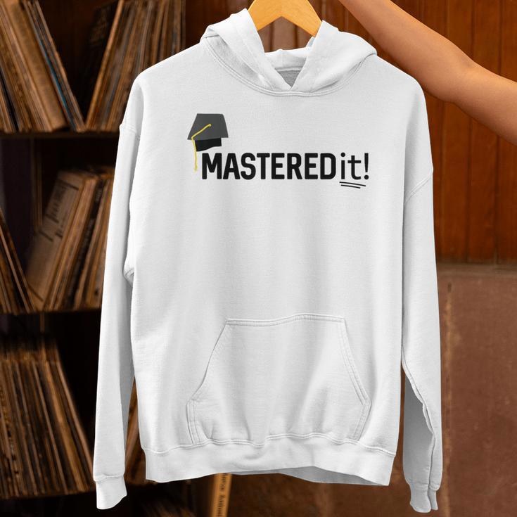 Masters Degree Graduation For Him Her Diploma T-Shirt Unisex Hoodie