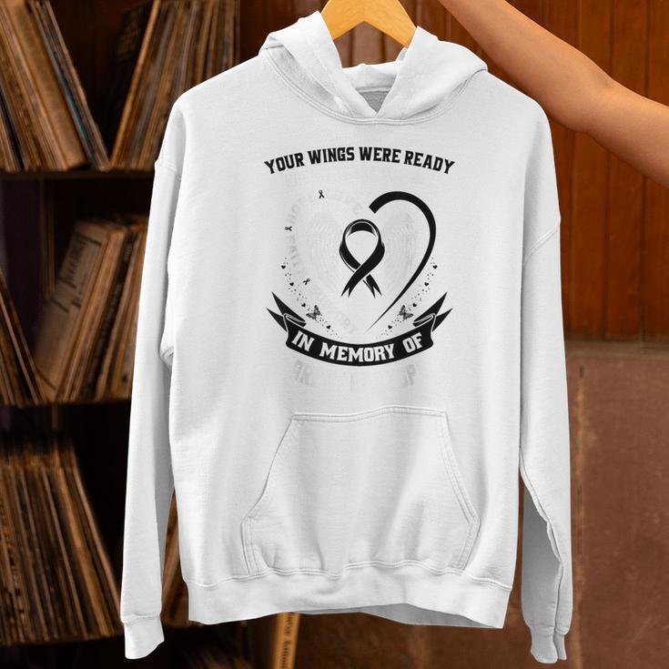 In Memory Of Great Grandpa Melanoma Cancer Awareness Unisex Hoodie In Memory Of Great Grandpa Melanoma Cancer Awareness Unisex Hoodie