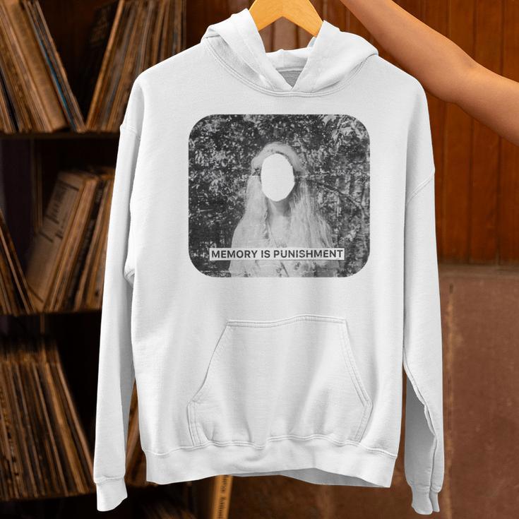 Memory Is A Punishment Surreal Art Trippy Distressed Grunge Unisex Hoodie Memory Is A Punishment Surreal Art Trippy Distressed Grunge Unisex Hoodie