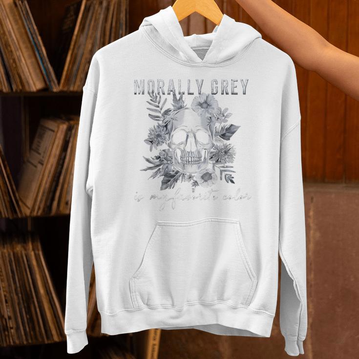 Morally Grey Is My Favorite Color Morally Grey Book Club Unisex Hoodie