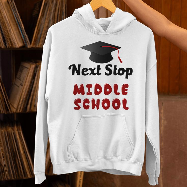 Next Stop Middle School Graduation Unisex Hoodie