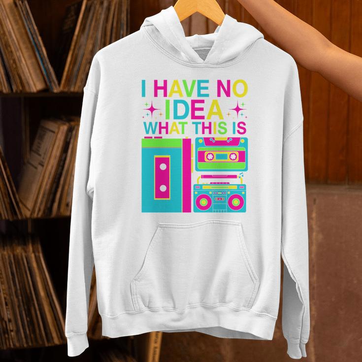 I Have No Idea What This Is Retro 70's 80's 90's Nostalgia Premium Tri-Blend Unisex Hoodie I Have No Idea What This Is Retro 70's 80's 90's Nostalgia Premium Tri-Blend Unisex Hoodie