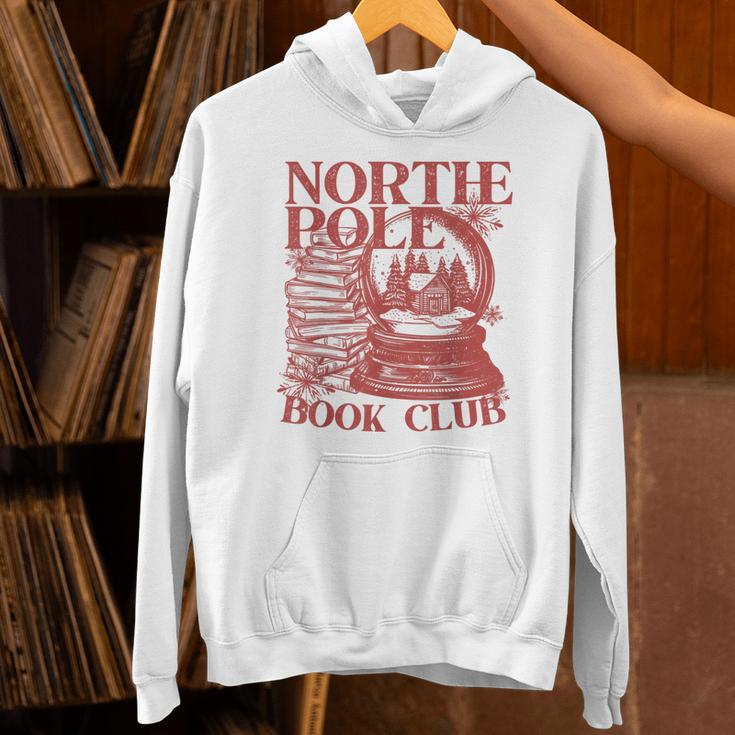 North Pole Book Club Christmas Unisex Hoodie
