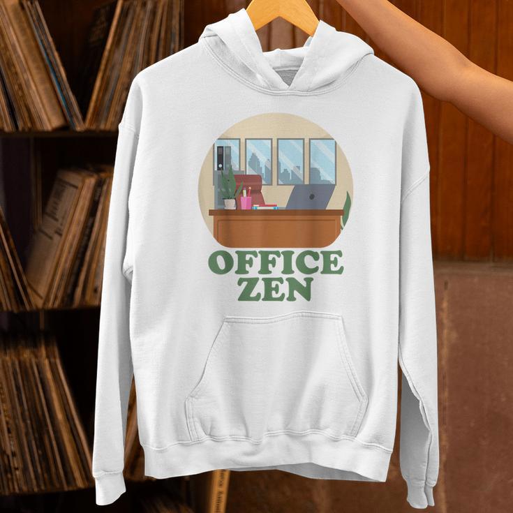 Office Zen Introvert Office Staff Secretary Employee Admin Unisex Hoodie