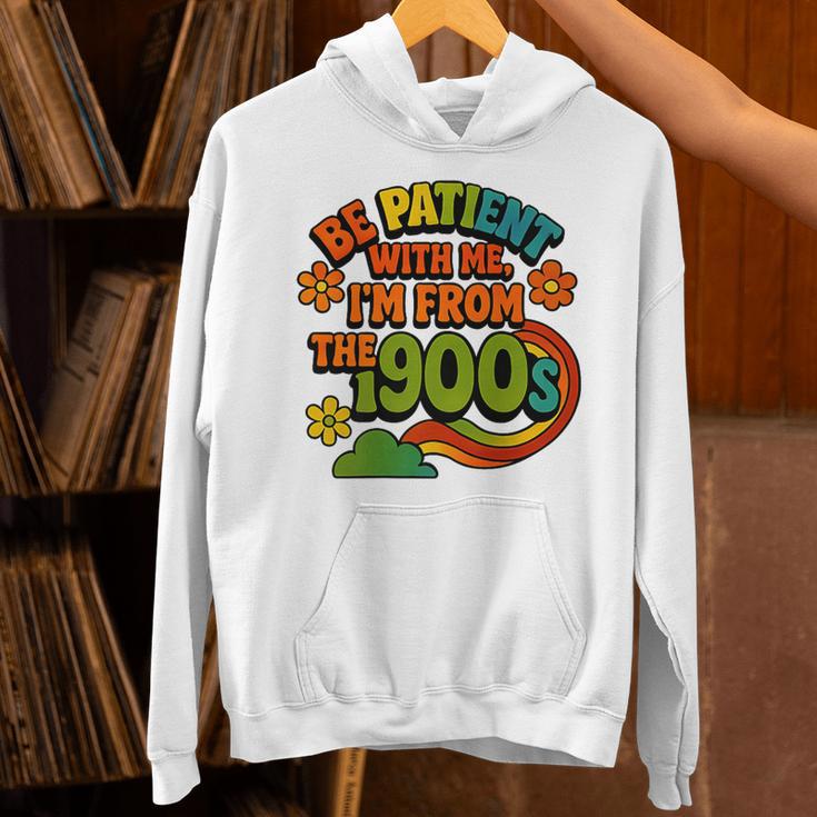 Be Patient With Me I'm From The 1900s Millennial Gen X Premium Unisex Hoodie