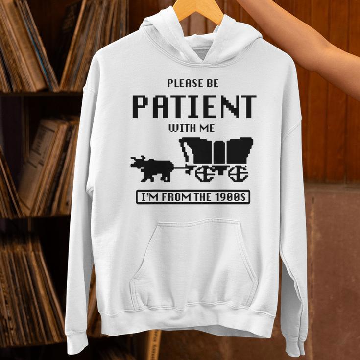 Be Patient With Me I'm From The 1900s Premium Tri-Blend Unisex Hoodie Be Patient With Me I'm From The 1900s Premium Tri-Blend Unisex Hoodie