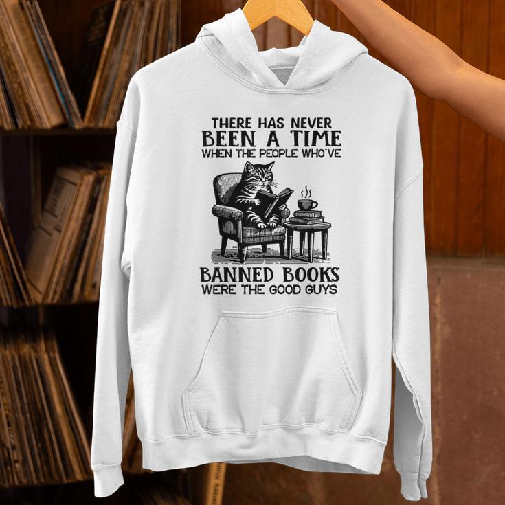 The People Who'Ve Banned Books Were The Good Guys Unisex Hoodie