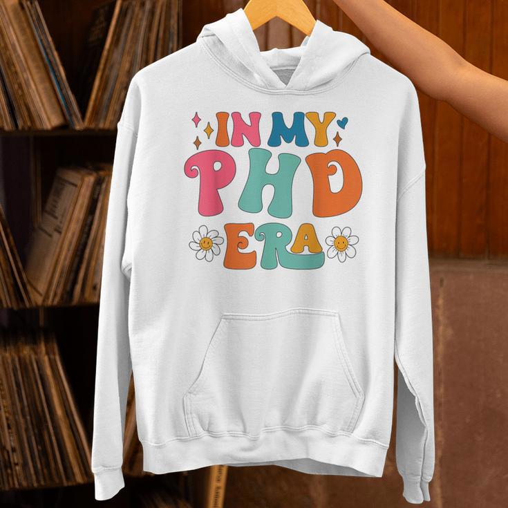 In My Phd Era Groovy Phd Graduation Future Doctor Unisex Hoodie