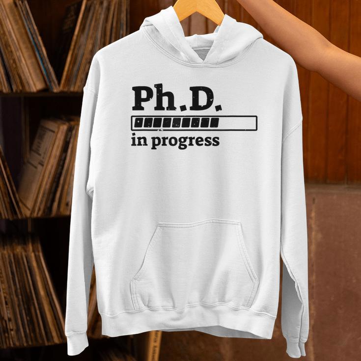 PhD In Progress Graduation Progress Bar Shirt Unisex Hoodie