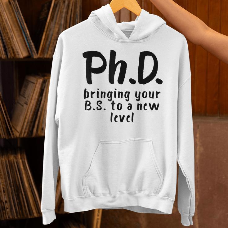 Phd Shirt Bs Doctorate Graduation Doctoral Unisex Hoodie