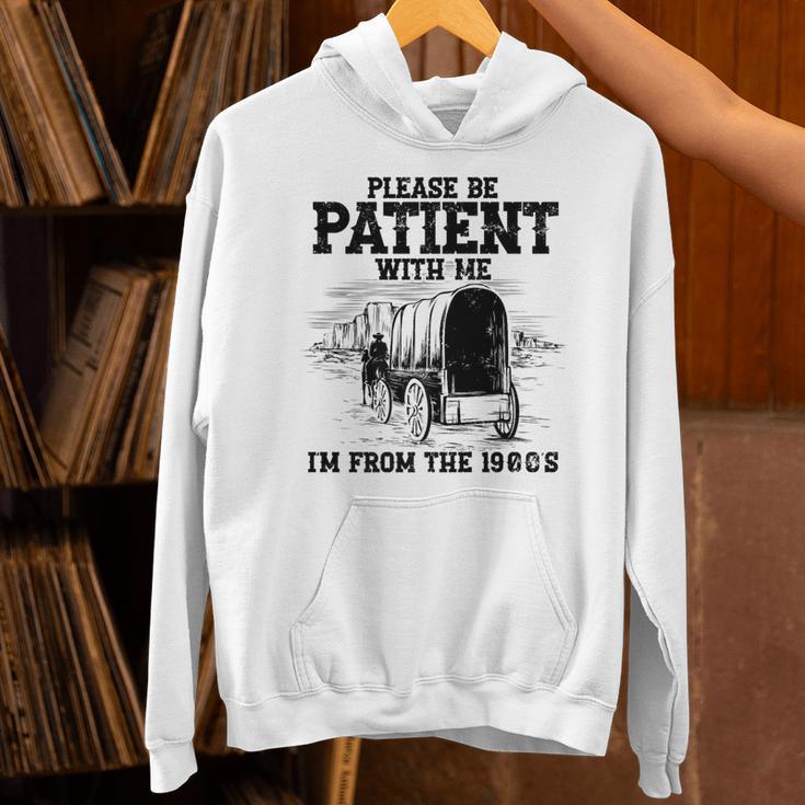 Please Patient I'm From The 1900s Boomer Memes Premium Unisex Hoodie