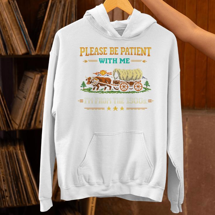 Please Be Patient With Me I'm From The 1900s Classic Game Unisex Hoodie Please Be Patient With Me I'm From The 1900s Classic Game Unisex Hoodie
