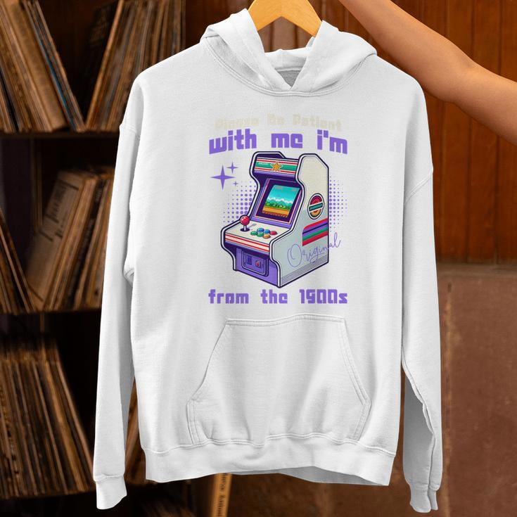 Please Be Patient With Me I'm From The 1900s Gamer Gaming Premium Unisex Hoodie Please Be Patient With Me I'm From The 1900s Gamer Gaming Premium Unisex Hoodie