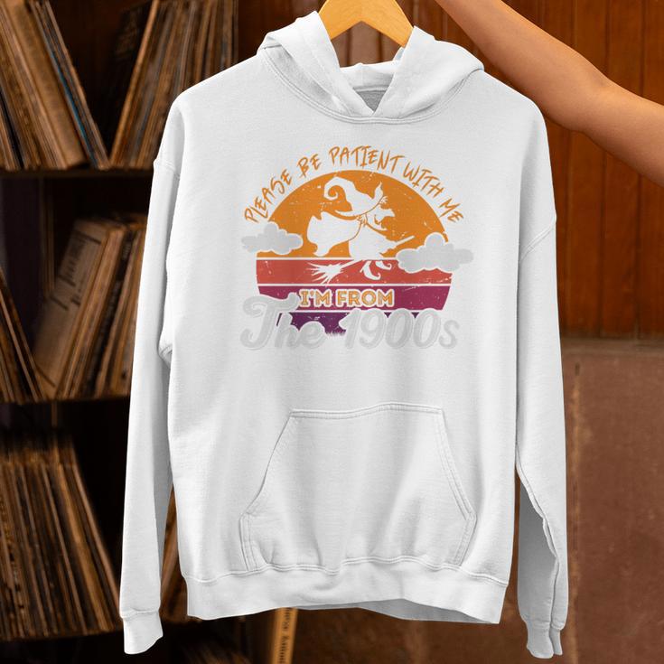 Please Be Patient With Me I'm From The 1900s Halloween Premium Unisex Hoodie