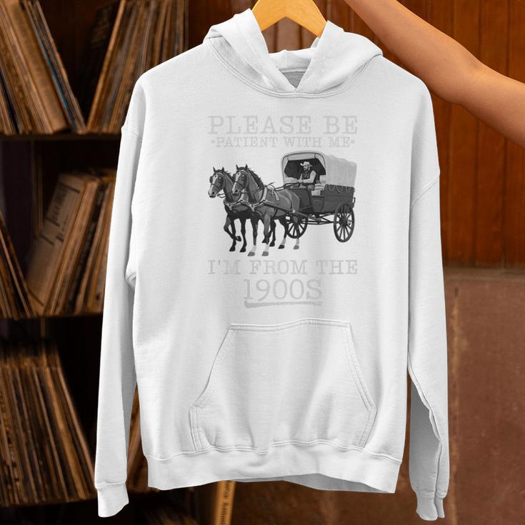 Please Be Patient With Me I'm From The 1900s Humorous Saying Premium Tri-Blend Unisex Hoodie Please Be Patient With Me I'm From The 1900s Humorous Saying Premium Tri-Blend Unisex Hoodie