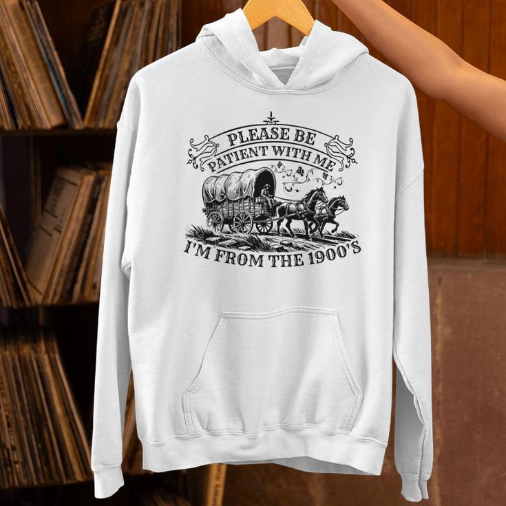Please Be Patient With Me I'm From The 1900s For Men Women Premium Tri-Blend Unisex Hoodie Please Be Patient With Me I'm From The 1900s For Men Women Premium Tri-Blend Unisex Hoodie