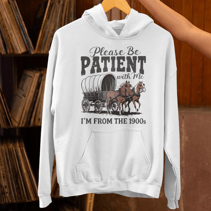 Please Be Patient With Me I'm From The 1900s Vintage Raglan Baseball Tee Unisex Hoodie Please Be Patient With Me I'm From The 1900s Vintage Raglan Baseball Tee Unisex Hoodie