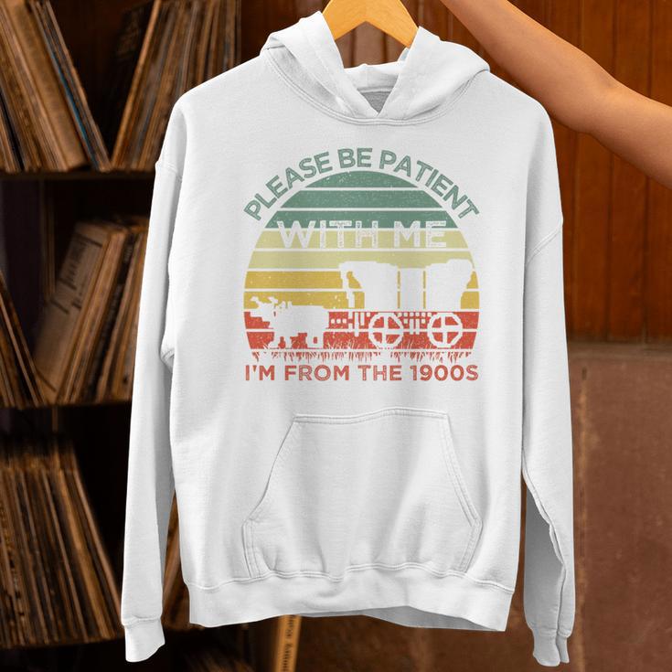 Please Be Patient With Me I'm From The 1900s Vintage Sunset Premium Unisex Hoodie Please Be Patient With Me I'm From The 1900s Vintage Sunset Premium Unisex Hoodie