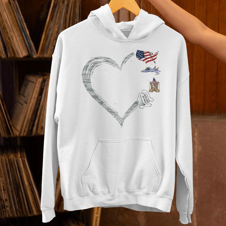 Proud Air Force Grandma Air Force Graduation Grandma USAF Unisex Hoodie