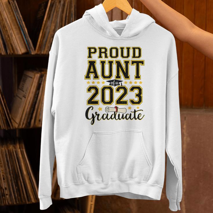 Proud Aunt Of A 2023 Graduate Family Matching Graduation Unisex Hoodie