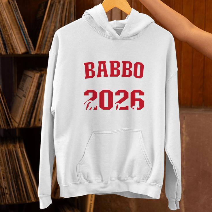 Proud Babbo Of a Class Of 2026 Graduate For Graduation Unisex Hoodie