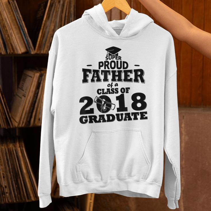 Proud Father Of A Class Of 2018 Graduate Tee Graduation Z1 Unisex Hoodie