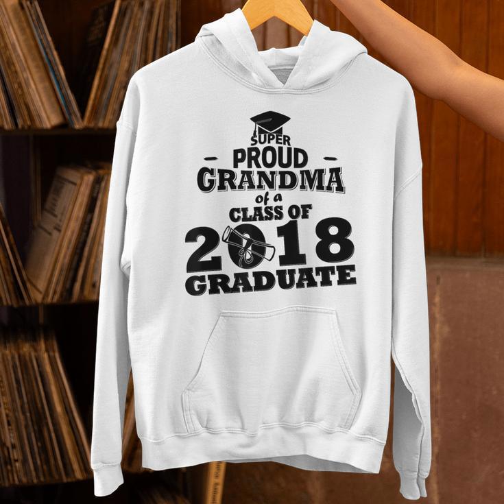 Proud Grandma Of A Class Of 2018 Tee Graduate Graduation Z1 Unisex Hoodie