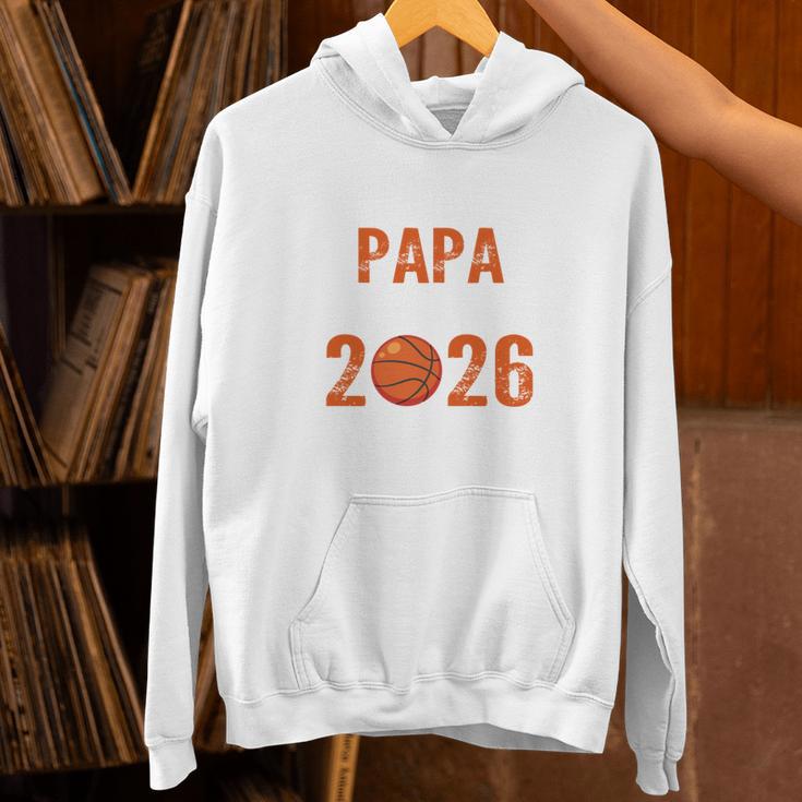 Proud PAPA Of 2026 Senior Basketball Student Graduation Unisex Hoodie