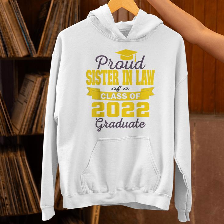Proud Sister In Law Of 2022 Graduate Class 2022 Graduation Unisex Hoodie