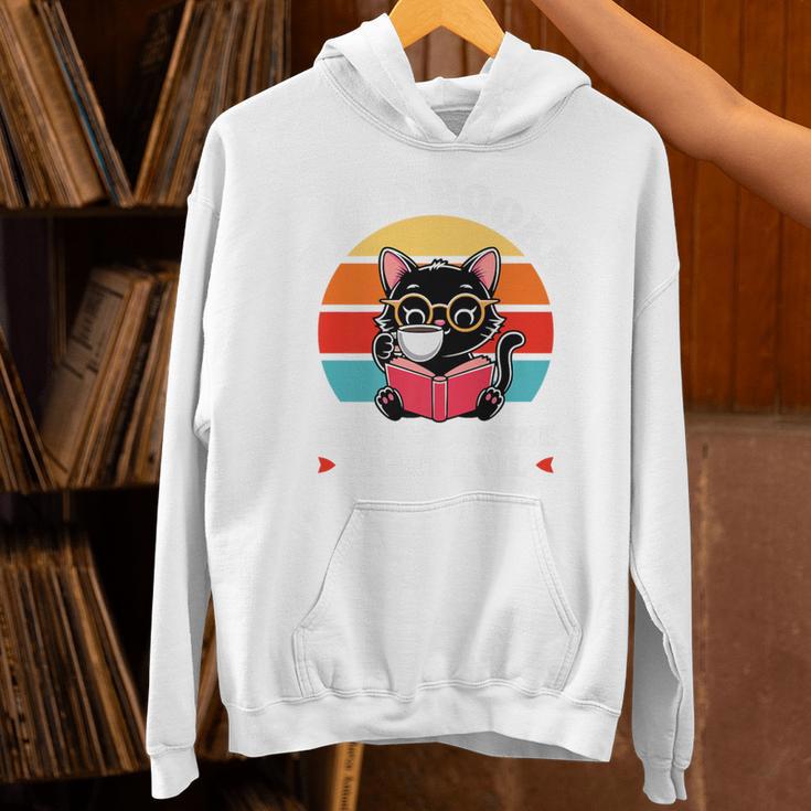 Read Books Drink Coffee Fight Evil Cat Premium Unisex Hoodie Read Books Drink Coffee Fight Evil Cat Premium Unisex Hoodie