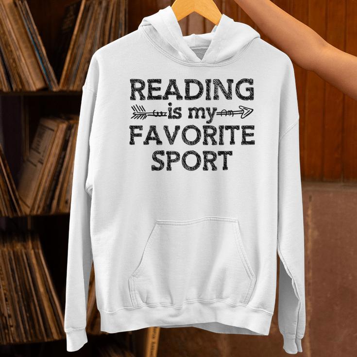 Reading Is My Favorite Sport Bookish Book-Club Bookworm Unisex Hoodie Reading Is My Favorite Sport Bookish Book-Club Bookworm Unisex Hoodie