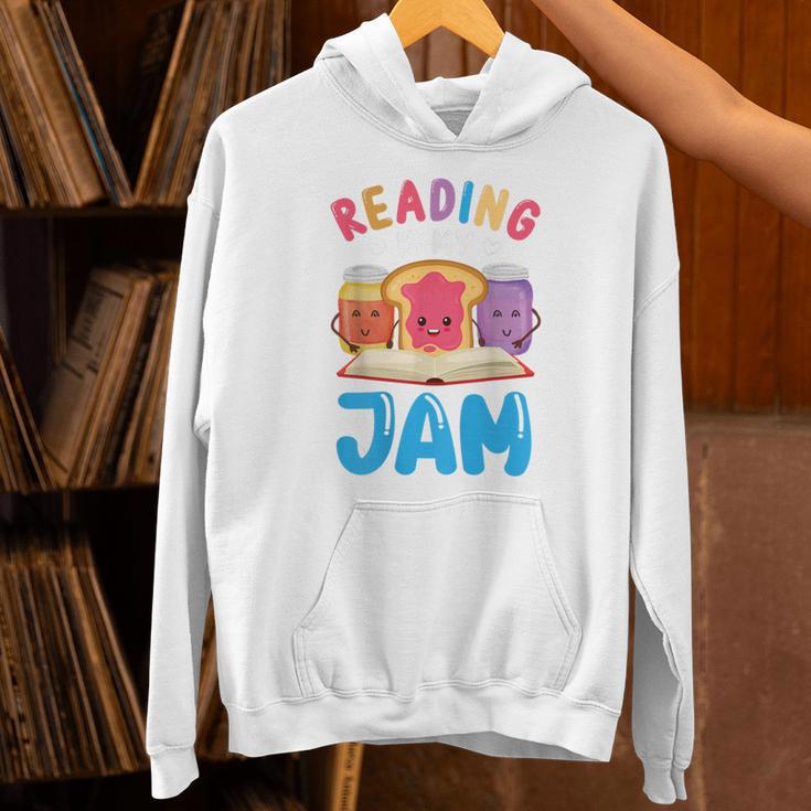 Reading Is My Jam I Love To Read Books Boy Girl Unisex Hoodie