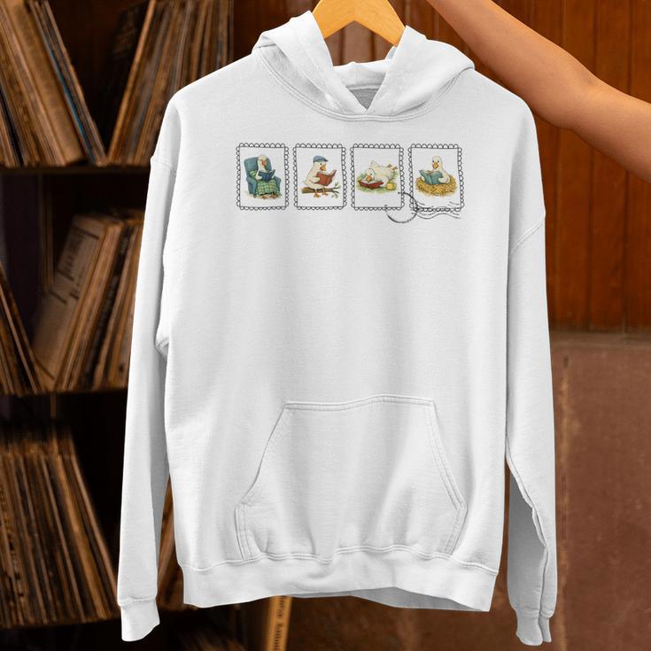 Reading Silly Goose Teacher Bookish Librarian Book Lover Unisex Hoodie Reading Silly Goose Teacher Bookish Librarian Book Lover Unisex Hoodie