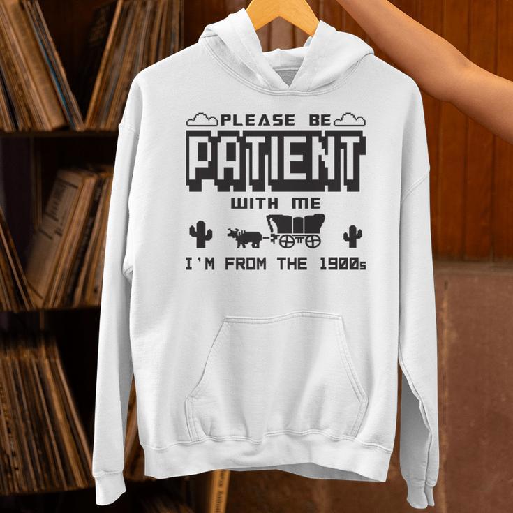 Retro Please Be Patient With Me I'm From The 1900s Premium Unisex Hoodie Retro Please Be Patient With Me I'm From The 1900s Premium Unisex Hoodie