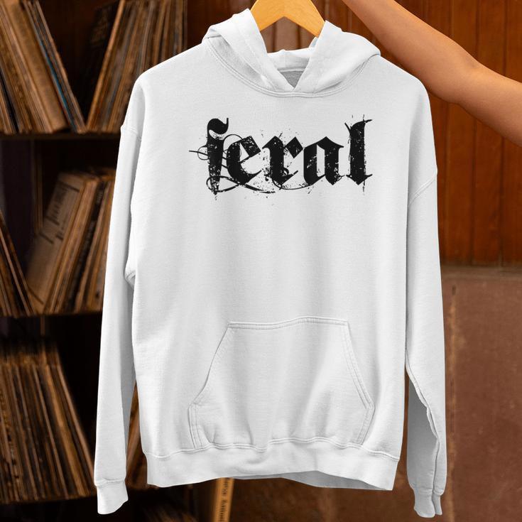Sarcasm Women Introvert Wild Men Feral Unisex Hoodie