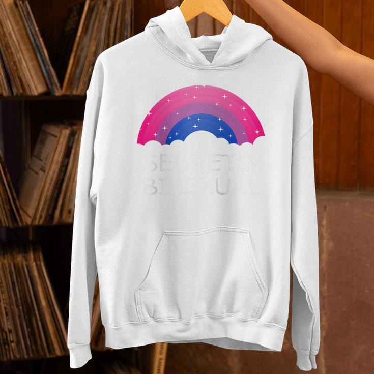 Secretly Bisexual Bi Introvert Bi Pride Antisocial LGBTQ Raglan Baseball Tee Unisex Hoodie