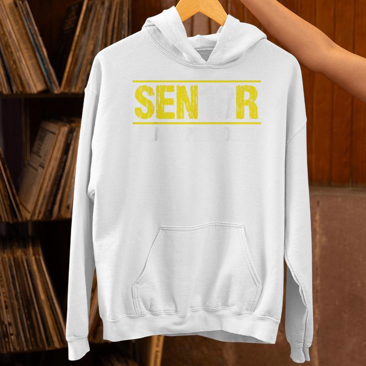Senior 2018 Class President-School Colors Graduation Unisex Hoodie
