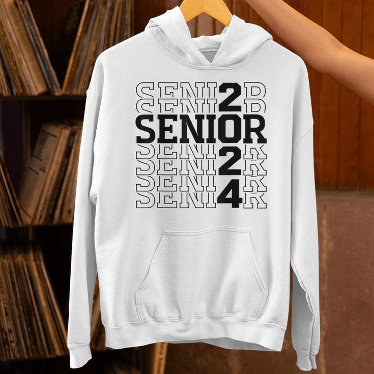 Senior 2024 Class Of 2024 Graduation 2024 Women Boy Girl Unisex Hoodie