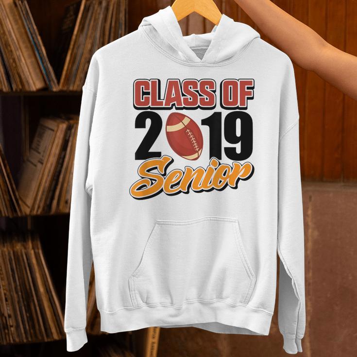 Senior Class Of 2019 Tshirt Graduation Students Football Unisex Hoodie