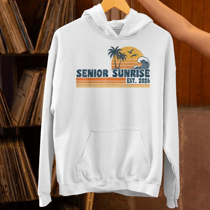 Senior Sunrise 2026 Graduation Cool Retro High School Unisex Hoodie